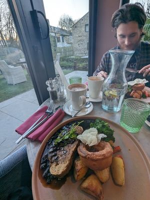 #Veganuary at Beck Hall in Malham