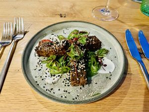 Tamarind ‘ribs'  at Beck Hall in Malham