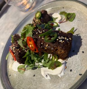 Baby back ribs   at Beck Hall in Malham