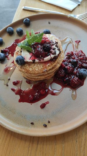 Breakfast Pancakes at Beck Hall in Malham
