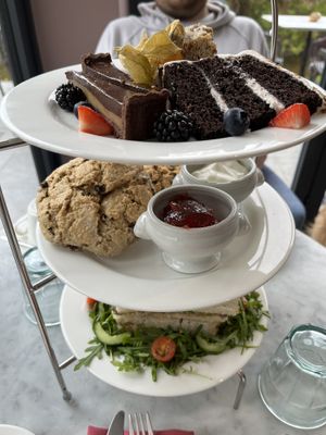 Afternoon tea  at Beck Hall in Malham