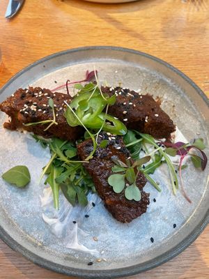 Seitan ribs   at Beck Hall in Malham