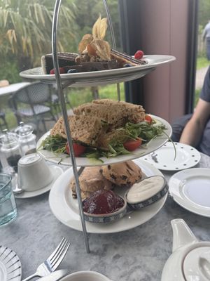 Afternoon tea - so good!   at Beck Hall in Malham