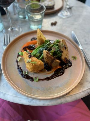 Ballotine main meal  at Beck Hall in Malham