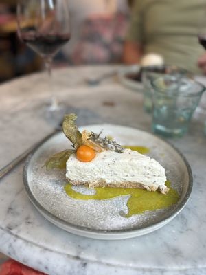 Lemon Cheesecake  at Beck Hall in Malham