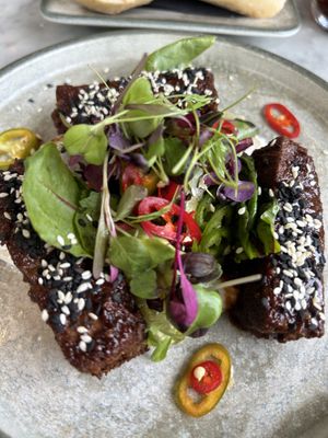 Sticky ribs   at Beck Hall in Malham