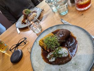 Vegan meals at Beck Hall at Beck Hall in Malham