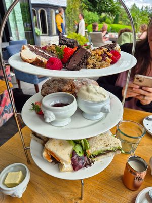 Afternoon tea at Beck Hall in Malham