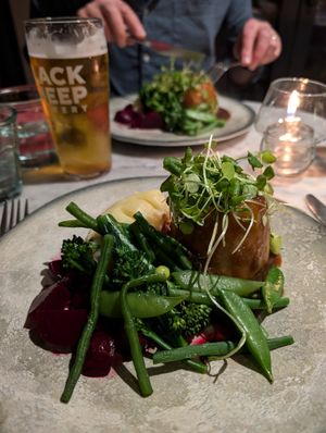 Steak Pudding at Beck Hall in Malham