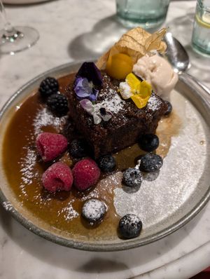 Sticky Toffee Pudding at Beck Hall in Malham