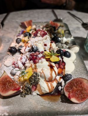 Rose & Pomegranate Mess at Beck Hall in Malham