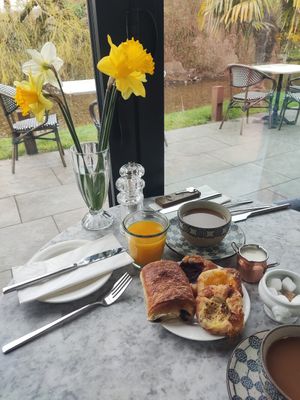 Breakfast buffet at Beck Hall in Malham