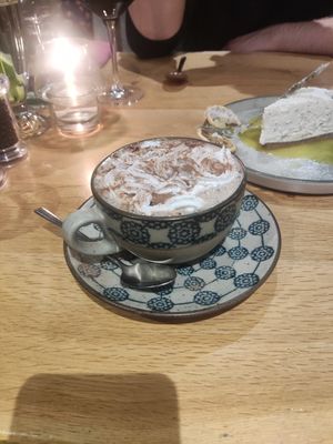 Baileys hot chocolate at Beck Hall in Malham