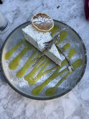 Cheesecake  at Beck Hall in Malham