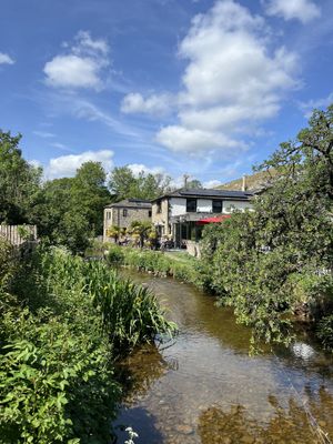 Terrace   at Beck Hall in Malham