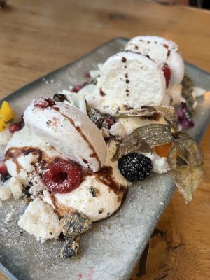 Meringue   at Beck Hall in Malham