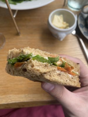 Sandwich  at Beck Hall in Malham