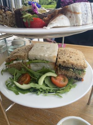 Sandwiches  at Beck Hall in Malham