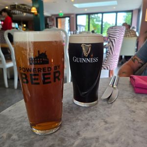 I bloody love a pint of Bitter at Beck Hall in Malham