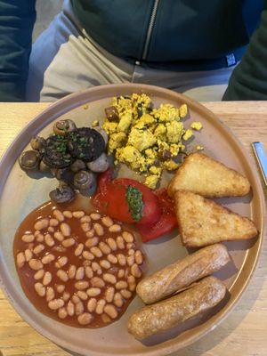 beck hall breakfast, good idea but again bland at Beck Hall in Malham