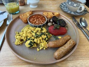 Breakfastt  at Beck Hall in Malham
