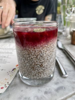 Chia pot   at Beck Hall in Malham
