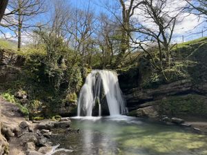 Janet’s Foss very closee  at Beck Hall in Malham