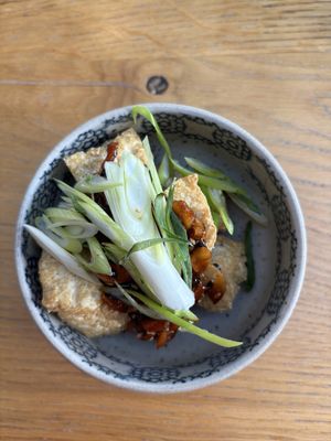 Gochujang tofu   at Beck Hall in Malham