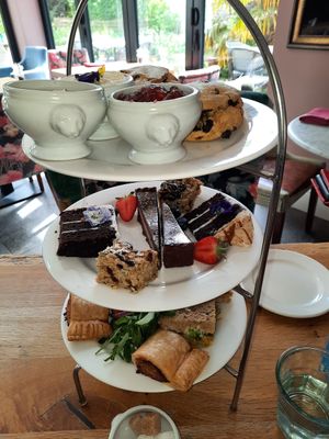 Afternoon tea at Beck Hall in Malham