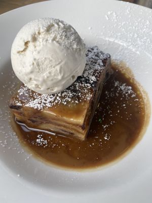 Chocolate caramel pudding   at Beck Hall in Malham