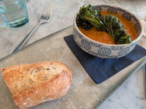 Soup at Beck Hall in Malham