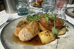 Chicken roast   at Beck Hall in Malham