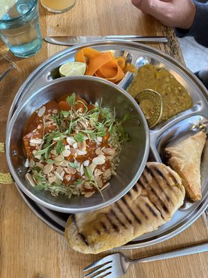 Thali  at Beck Hall in Malham