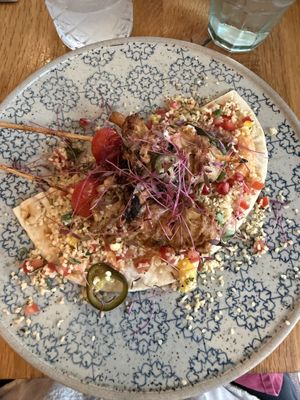 Mushroom Gyros   at Beck Hall in Malham