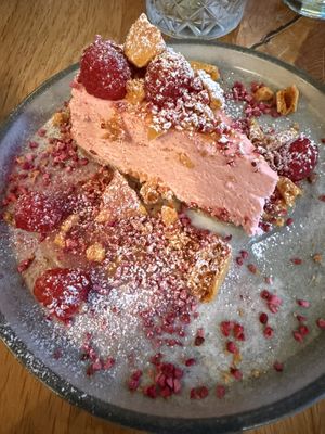 Cheesecake   at Beck Hall in Malham