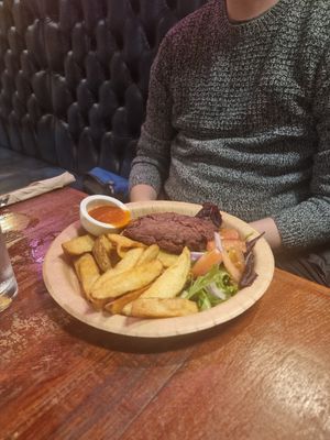 Naked burger at Plant Bar  in Derby