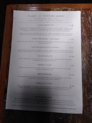  at Plant Bar  in Derby