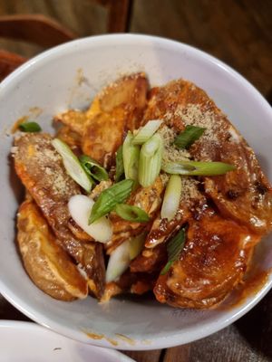 Saucy chips at Plant Bar  in Derby