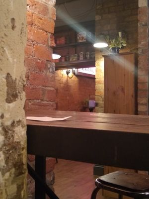 Please appreciate the Vegan milk and tea boxes decor of the bar 🥰🍀🥰 at Plant Bar  in Derby