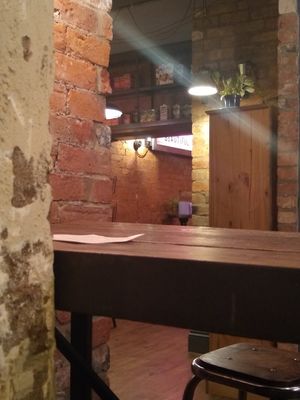 Please appreciate the Vegan milk and tea boxes decor of the bar 🥰🍀🥰 at Plant Bar  in Derby