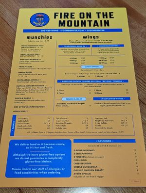  at Fire On The Mountain - Wash Park in Denver