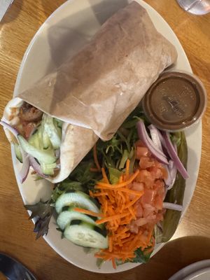 Vegan gyro #Veganuary at Fire On The Mountain - Wash Park in Denver