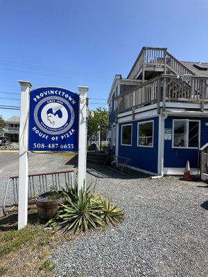 Signage   at House of Pizza in Provincetown