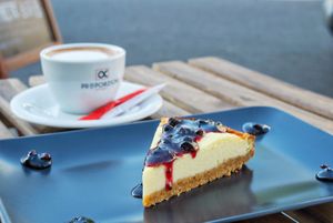 Cheesecake  at BABs Food in Craiova