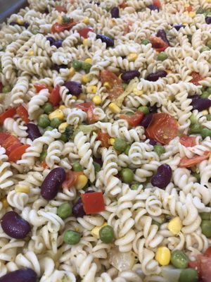 Veggie pasta at BABs Food in Craiova