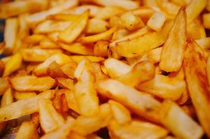 Fries at BABs Food in Craiova