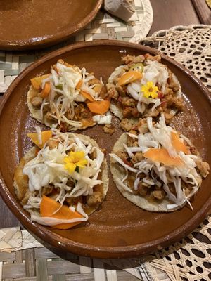 Garnachas istmeñas at Na Tlali in Mexico City