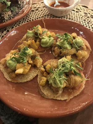 Entrada Veracruzana #Veganuary at Na Tlali in Mexico City