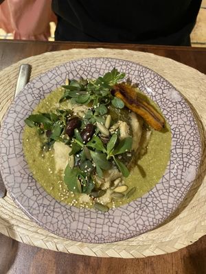 Tamal verde   at Na Tlali in Mexico City