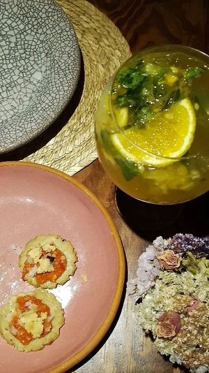 Mini Garnachas Veracruzanas de cortesía at Na Tlali in Mexico City